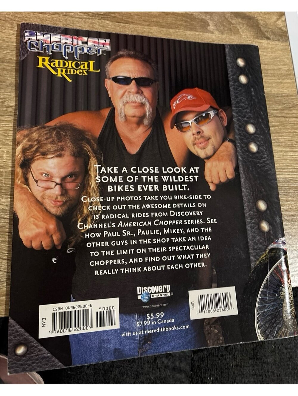American Chopper Radical Rides book - Picture 3 of 4